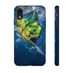 Mahi Mahi Phone Case, Saltwater Fishing Strike Tough Cover for Men