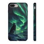 Husky Dog Aurora Watch Tough Phone Case