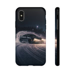 MK4 Supra Snow Drift Night Tough Phone Case