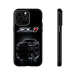 ZL1 Camaro phone case | tough phone case, black muscle car design