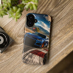 Track Day Modern Camaro ZL1 Tough Phone Case