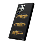 Gold Fairlady Z Classic Sports Car Tough Phone Case - 3 View