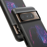 Girl at Window Night Cityphone Case | Tough Case