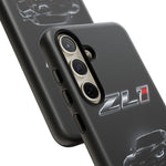 ZL1 Camaro phone case | tough phone case, black muscle car design