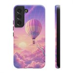 Pastel Hot Air Balloon Vaporwave Art Tough Phone Case