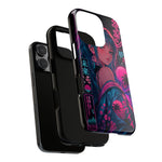 Vaporwave Kohat Pink Anime Girl Phone Case – Japanese Aesthetic