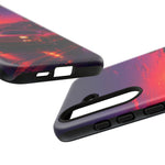 FD RX-7 Retro Sunset Sports Car Tough Case | Neon Vaporwave Beach Drive
