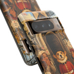 Corgi Royal Guard phone case | Cute British corgi soldier illustration