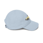 1964 Impala Convertible Dad Hat Classic Car Cap Adjustable Yellow Lowrider