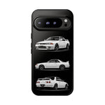 R32 Skyline Phone Case White, Three-View Vector Cover, Gift GTR Fans