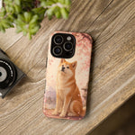 Akita Cherry Blossom Phone Case Sakura Dog Lover Gift