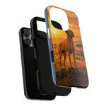 Rhodesian Ridgeback African Savanna Art Tough Phone Case