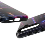 GTO Rainy Neon Arcade Tough Phone Case for Muscle Car Enthusiasts