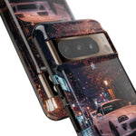 MK4 Supra Rainy Night Blossom Tough Phone Case - Wet Reflection