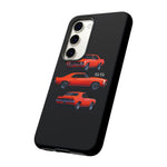 1969 Camaro SS Orange Triple View Muscle Car Tough Phone Case