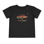 1977 Ford F-250 Toddler T-Shirt – Classic Vintage Pickup Kids Tee