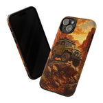 Land Cruiser FJ40 Classic 4x4 Red Rock Canyon Art Tough Phone Case