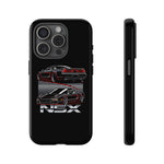 NSX Dual View Black Red JDM Sports Car Tough Phone Case Gift