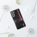 FC RX-7 Pink Neon Fog Column Tough Case