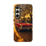 1965 GTO Montero Red Tough Phone Case for Muscle Car Fans
