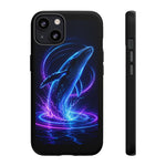 Neon Holographic Whale Phone Case | Tough Case