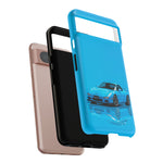 RX-7 Cyan Studio Phone Case Studio Color Match Car Art
