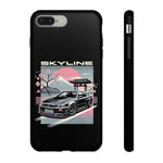 R34 Skyline GT-R Sakura Mountain JDM Tough Phone Case Gift