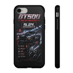 GT500 Supercharged 5.2L Phone Case | Muscle Car Engine Spec Cover