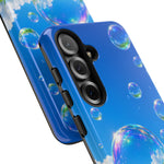 Bubbles Over Grass phone case | Tough Cover