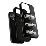 R32 Skyline Phone Case White, Three-View Vector Cover, Gift GTR Fans