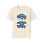 1957 Chevy 3100 Classic Truck T-Shirt | Vintage Pickup Trio Illustrations