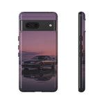 Sunset Skyline GT-R R32 phone case | car reflection, purple dusk
