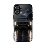 Vintage Muscle Car in Rain 1966 GTO phone case | Tough Cases