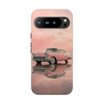 1957 Chevy Bel Air Blush Cream Tough Phone Case for Classic Car Fans