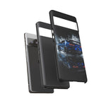Camaro ZL1 Phone Case, Blue Track Smoke Studio Cover