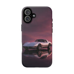 Soft White C3 Corvette Mauve Sky Phone Case