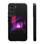 MK4 Supra Purple Night Vaporwave JDM Tough Phone Case Cover