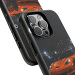Orange C6 Neon Car Meet Tough Phone Case