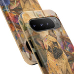 Guilty French Bulldog Phone Case, Confetti Watercolor Cover