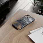 70 El Camino SS Phone Case, Black Classic Car Foggy Mountain Cover