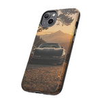 C4 ZR1 Corvette Phone Case, Black Misty Mountain Pass Cover