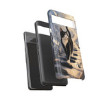 Piano Cat walking on keys Tough Case | Phone cover, musical cat art