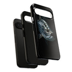 Tarpon Fishing Phone Case, Saltwater Portrait Black Cover, Gift