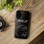 ZL1 Camaro phone case | tough phone case, black muscle car design