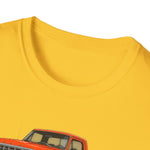 Orange 1979 F150 T-Shirt | Classic Pickup Truck Illustration