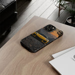 C8 Z06 Corvette Phone Case, Yellow Mountain Dusk Cover, Gift