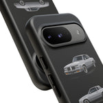 Silver Cutlass Supreme Classic Coupe Tough Phone Case - 3 View