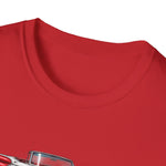 1959 Fairlane 500 Vintage Car T-Shirt | Classic Red 1950s Automobile Tee