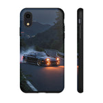 240SX JDM Drift Smoke Night Street Art Tough Phone Case