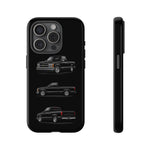Black Silverado Classic Pickup Tough Phone Case for Chevy Truck Fans